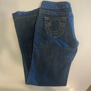 true religion candice jeans dark blue denim 27